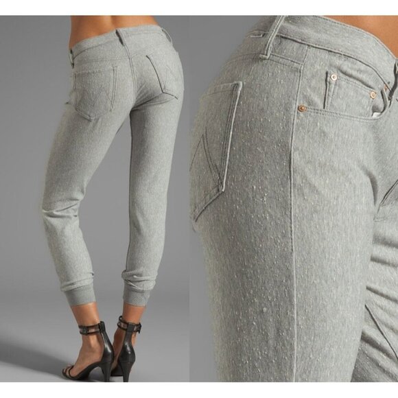 Mother Women's The Trainer Pants In Layover In Bangkok Grey Sz 27 - Picture 10 of 11